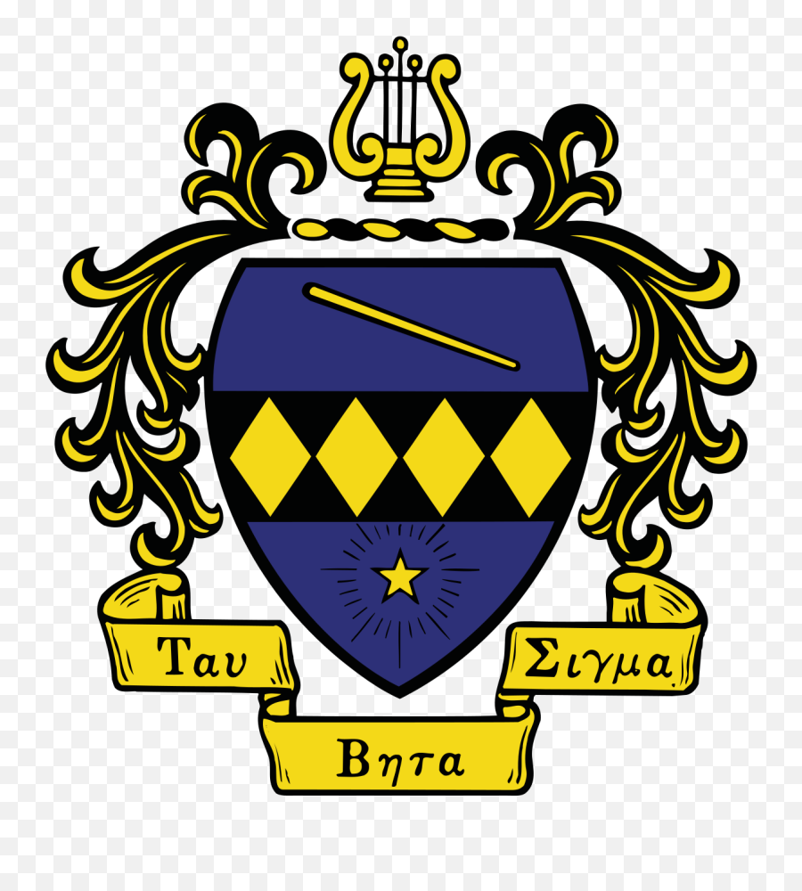 Tau Beta Sigma - Tau Beta Sigma Crest Transparent Emoji,Sigma Emoji