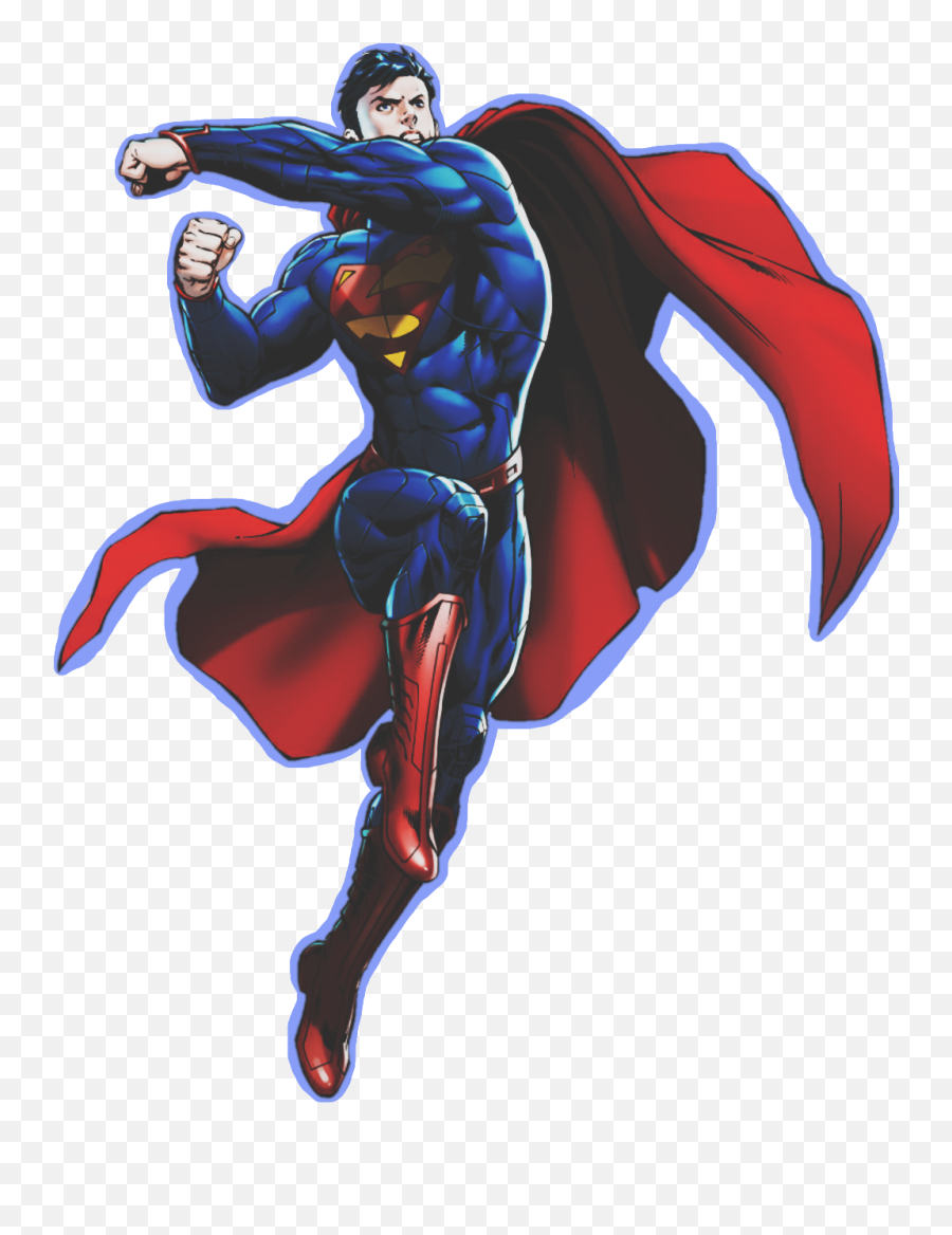 Superhero Superman Comics Dc - Superman Png Emoji,Superhero Cape Emoji