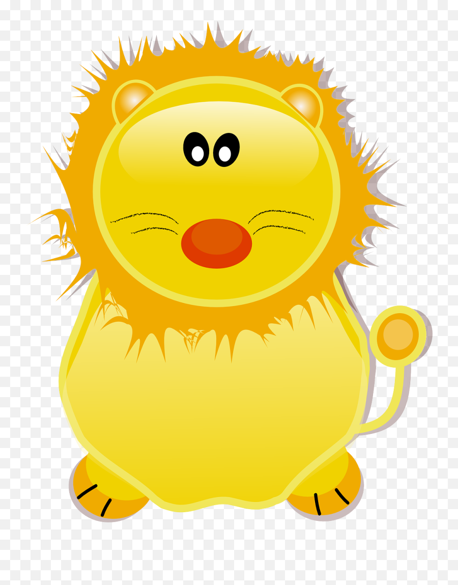Lion Wildcat Animal Maneater Predator - Lion Emoji,(y) Emoticon