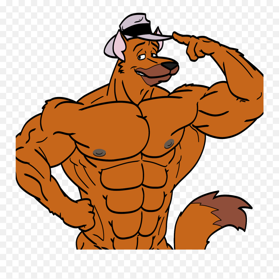 Muscles Muscle Dog Transparent - Dog City Ace Hart Emoji,Muscle Emoji Hat