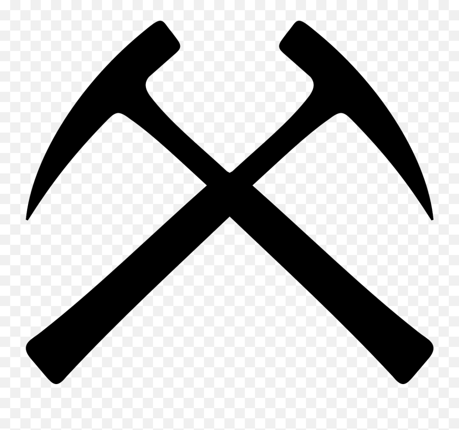 Hammers Worker Tool Symbol Free Vector - Geological Survey Of Pakistan Logo Emoji,Crossed Hammers Emoji