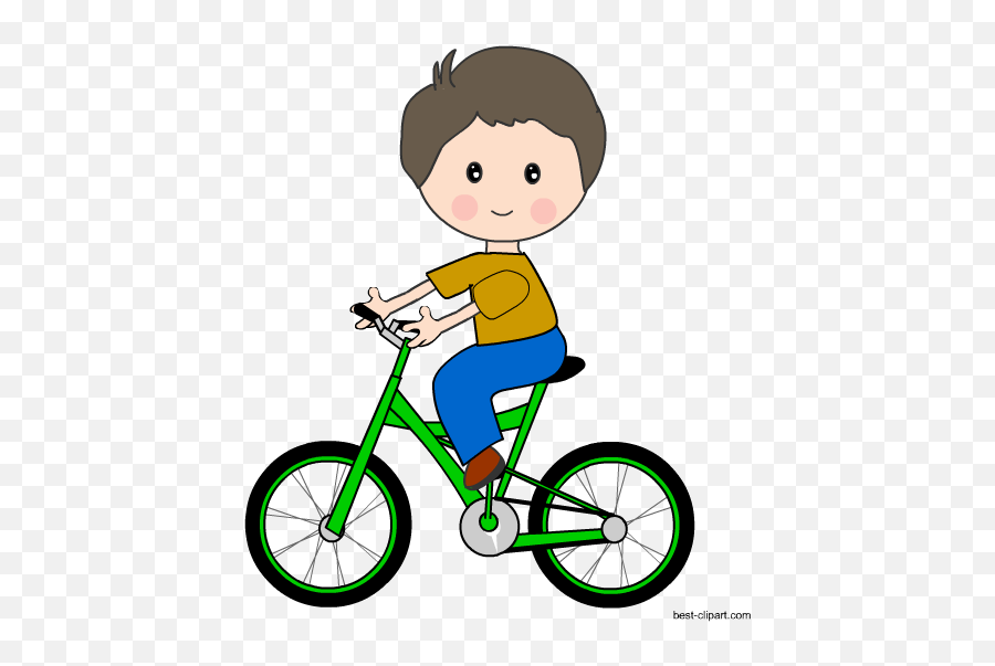 Free Bicycle Clip Art - Ride Bicycle Clipart Emoji,Bicycle Emoji