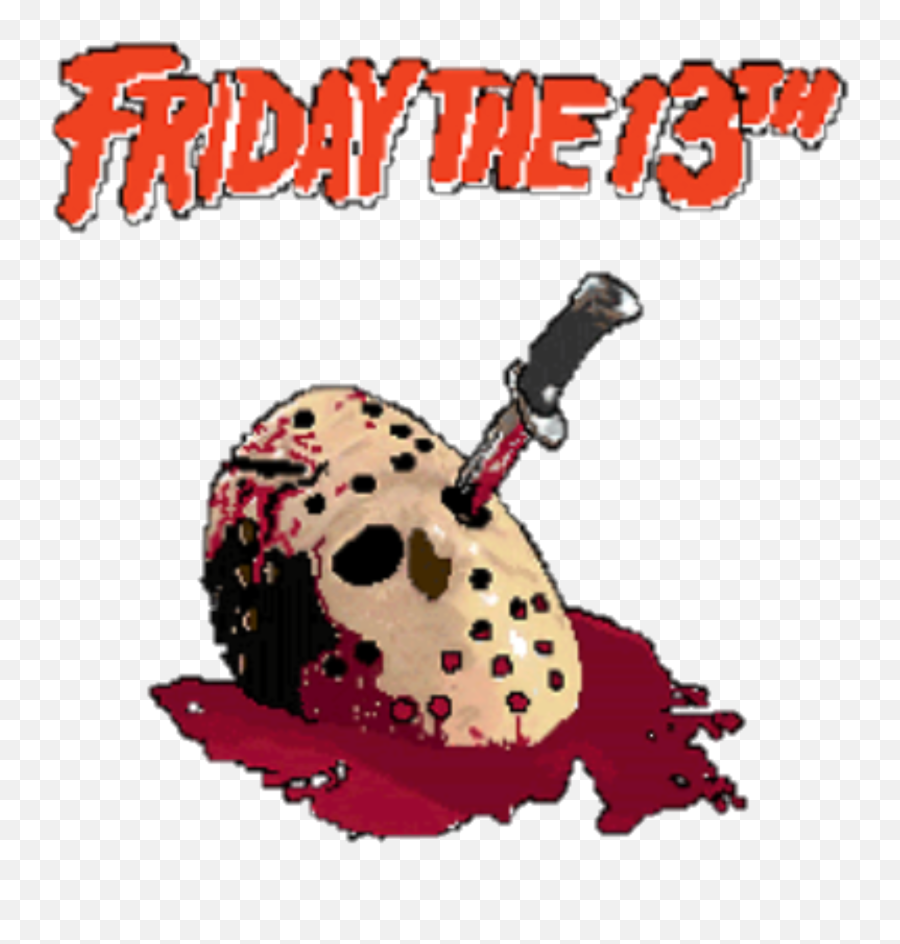 Gore Horror Fridaythe13th Jason - Gelato Emoji,Blood Type B Emoji