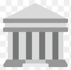 Classical Building Emoji For Facebook Email Sms - White House Png