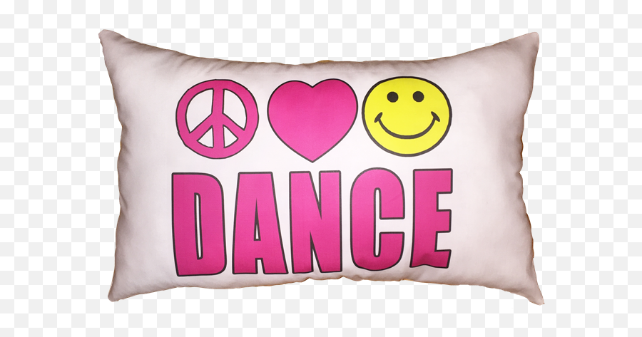 19x12 Pillow - Cushion Emoji,Dance Emoticon