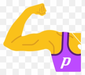 Propel Werkmojis Things Dan Wrote - Muscle Flex Gif Transparent Emoji