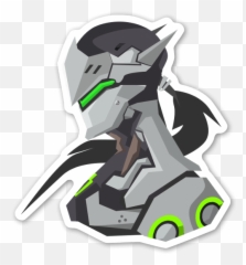 Stickerapp - Genji Overwatch 2560 X 1440 Emoji,Zenyatta Emoji