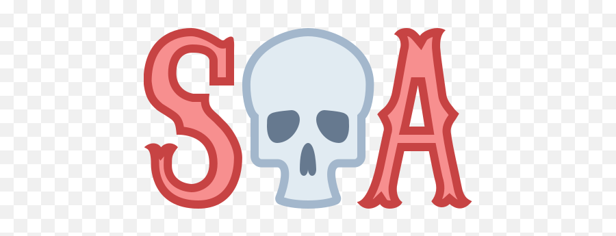 Sons Of Anarchy Icon - Free Download Png And Vector Skull Emoji,Son Emoji