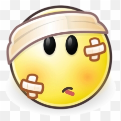 My personal information class 2nd - Sick Face Emoji