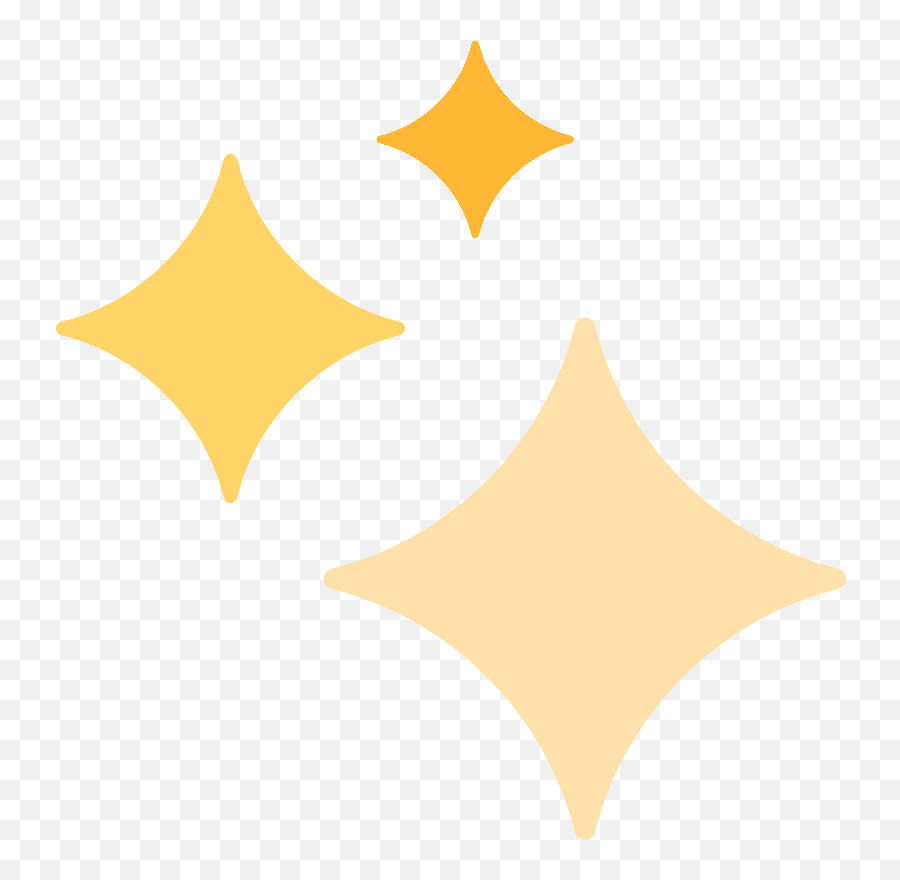 Sparkles Emoji Clipart - Emoji Stelline,Sparkle Emoji Transparent