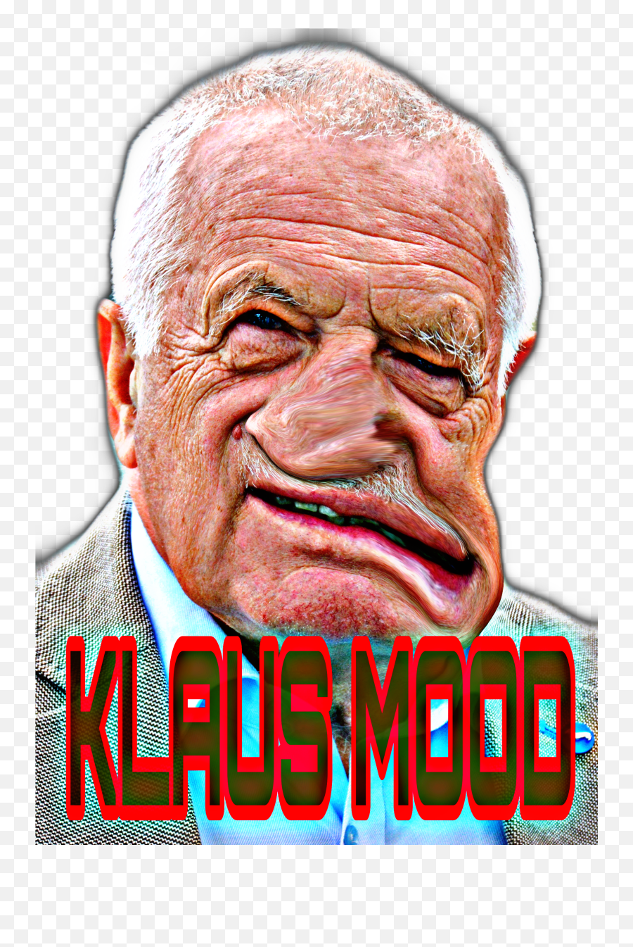 Mood Klaus Vaclavklaus Bigmood Sticker - Senior Citizen Emoji,Rambo Emoji