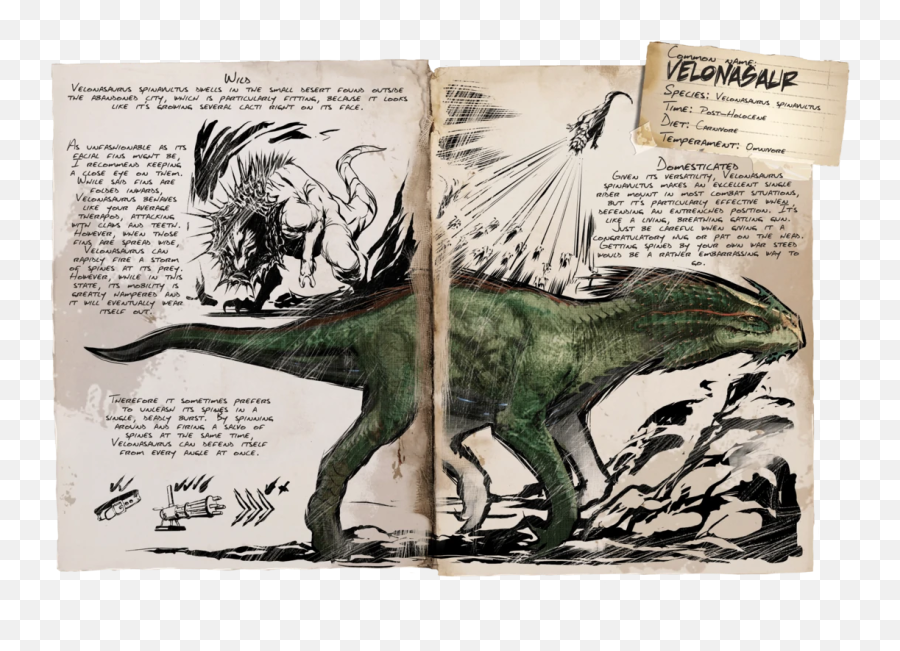 Velonasaur - Official Ark Survival Evolved Wiki Emoji,Dinosaur Emoticon