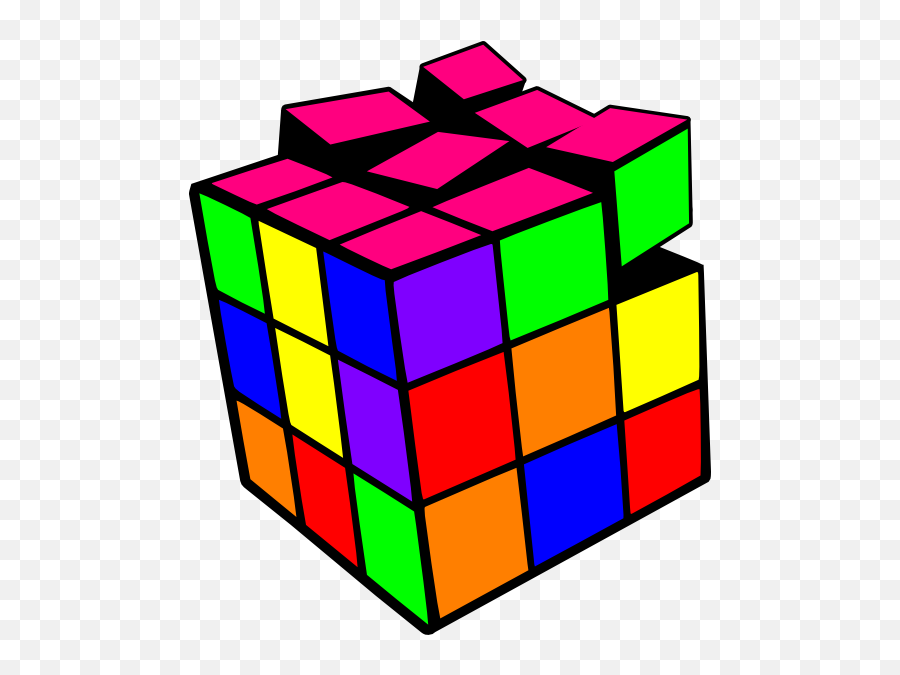 Rubiks Cube Cube - Cubo Rubik Vector Png Emoji,Rubik's Cube Emoji