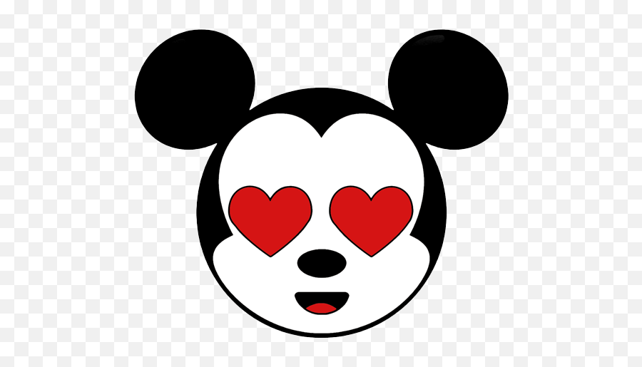 Mickey Mouse Emoji. 
