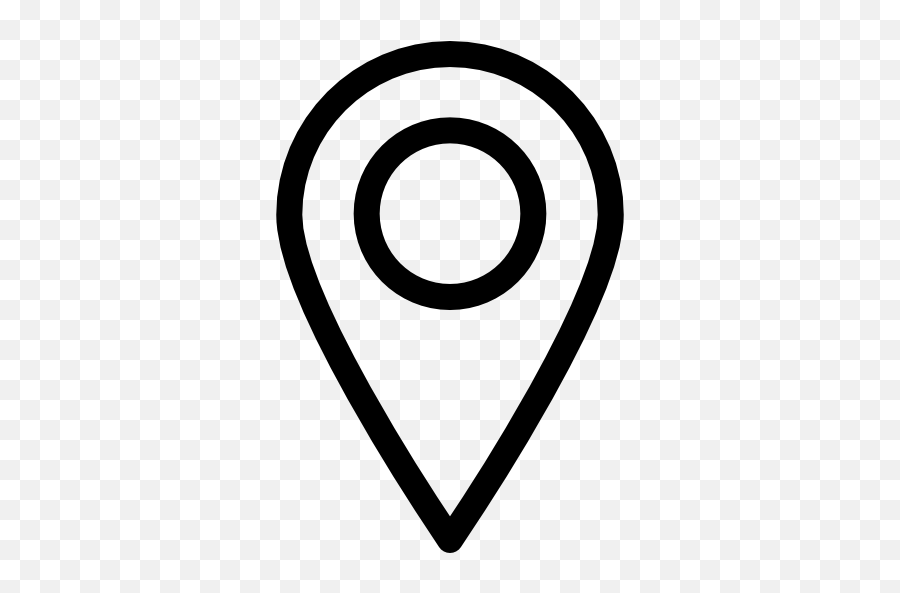 Location Pin - Location Logo White Png Emoji,Location Emoji