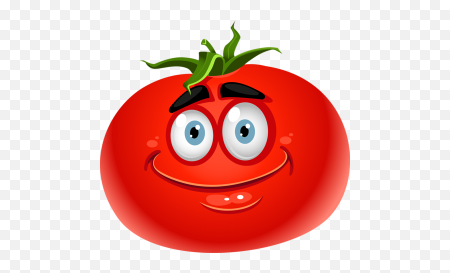 Tomato Clipart With Face - Tomato Clipart Emoji,Tomato Emoji