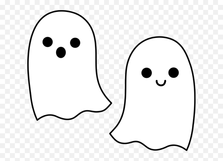 Ghost Clipart Menacing Ghost Menacing - Cute Halloween Ghost Emoji,Menacing Emoji