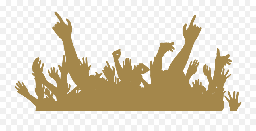 Party Png - Concert Crowd Clip Art Emoji,Emoji Graduation Party