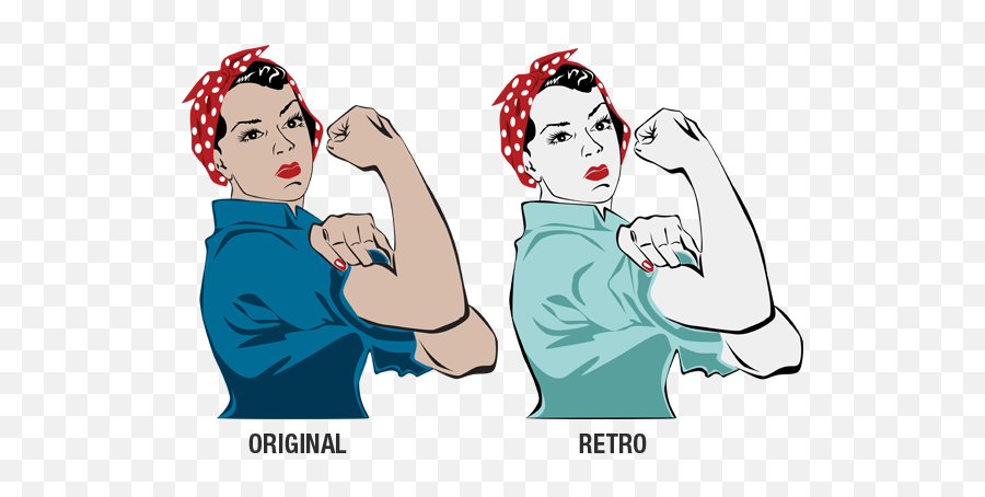Rosie The Riveter Clipart - Rosie The Riveter Svg File Emoji,Rosie The Riveter Emoji