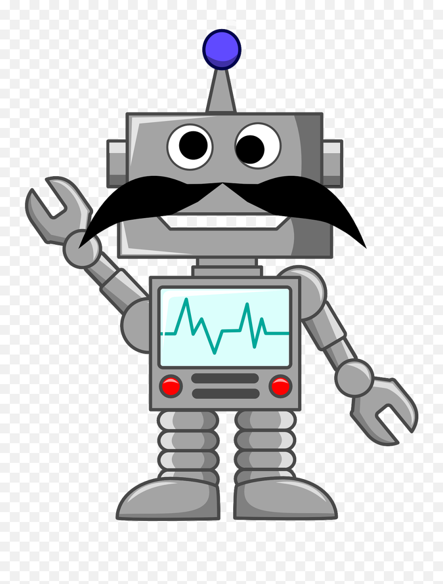 Science Mechanical Free Vector Graphics - Robot Mustache Emoji,Star Wars Emojis For Android