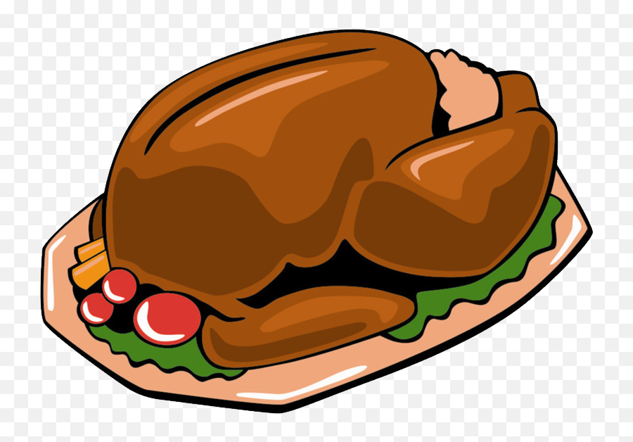 Turkey Food Png - Cooked Turkey Cartoon Png Emoji,Cooked Turkey Emoji