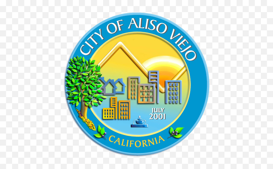 Seal Of Aliso Viejo California - City Of Aliso Viejo Logo Emoji,California State Flag Emoji