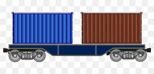 Free Railway Train Vectors - Wagon Png Emoji