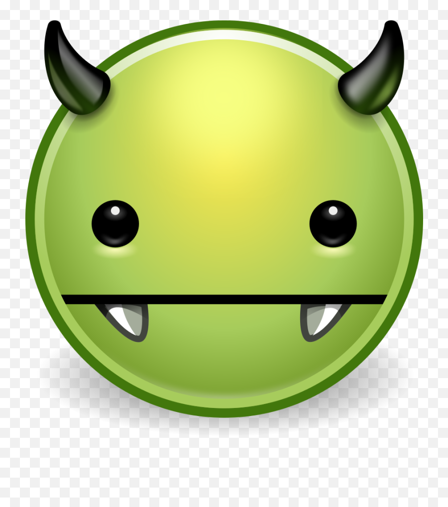 Comix - Green Devil Icon Emoji,Green Emoticon