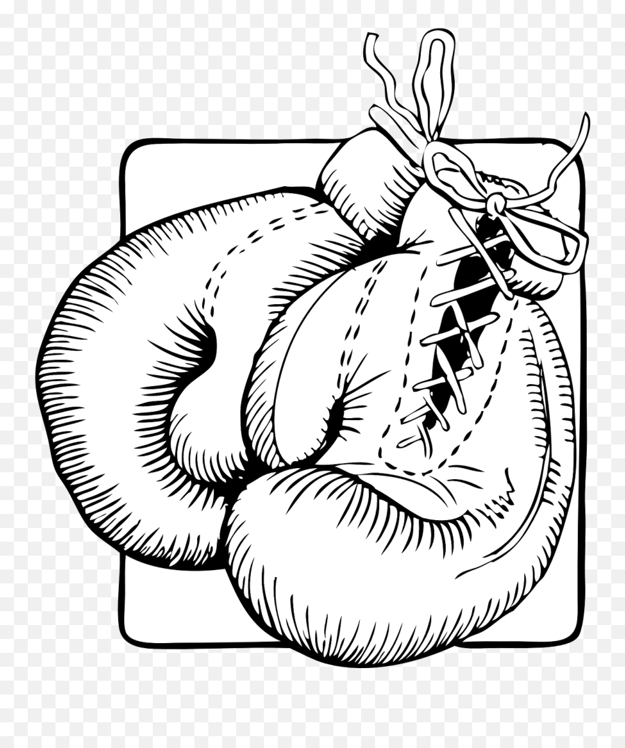 Gloves Boxing Fighting Sport Leather - Boxing Gloves Clipart Black And White Png Emoji,Punching Bag Emoji