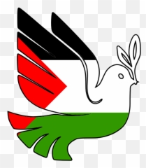 Peace For Palestine Vector Image - Clipart Emoji