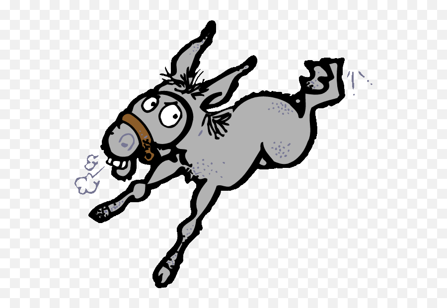 Donkey Clipart Gif - Mule Black And White Donkey Clip Art Emoji,Jackass Emoji