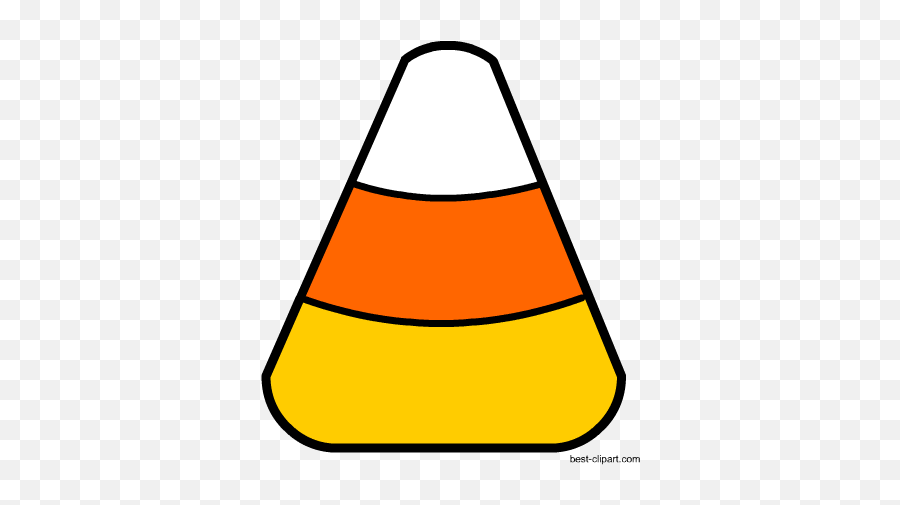 Free Halloween Clip Art - Clipart Candy Corn Emoji,Candy Corn Emoji