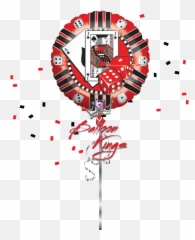 Casino Chip Round - Birthday Girl Emoji