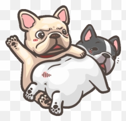 Pin - Gif Emoji,Bulldog Emoji