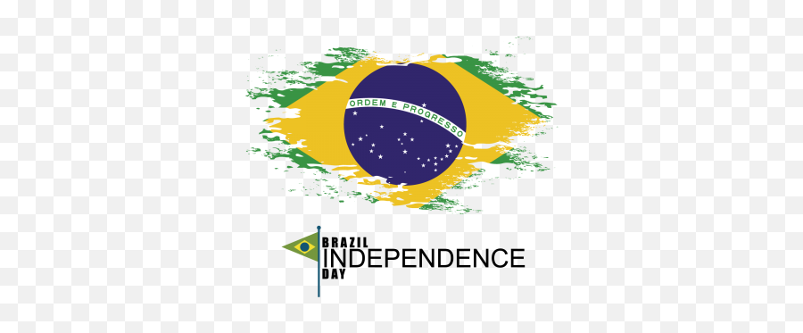 Elegant Brazilian Independence Day Transparent - Flag Of Brazil Emoji,Independence Day Emoji