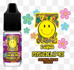 Cbd 10 Ml Sample Hippie Juice By Halo - Smiley Emoji,Peanut Emoticon