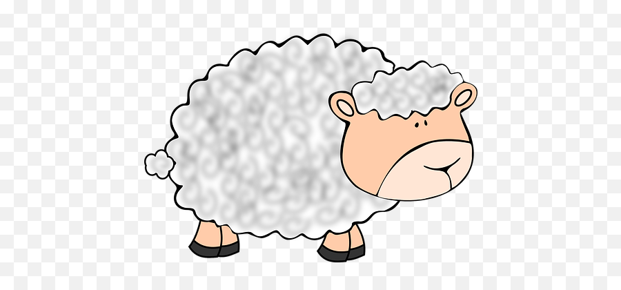 100 Free Lamb U0026 Sheep Illustrations - Pixabay Fuzzy Sheep Clip Art Emoji,Cow Chop Emoji