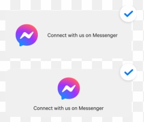 Facebook Brand Resources - Contact Us On Messenger Emoji
