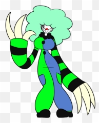 Evil Clown Gal - Cartoon Transparent Jingfm Emoji