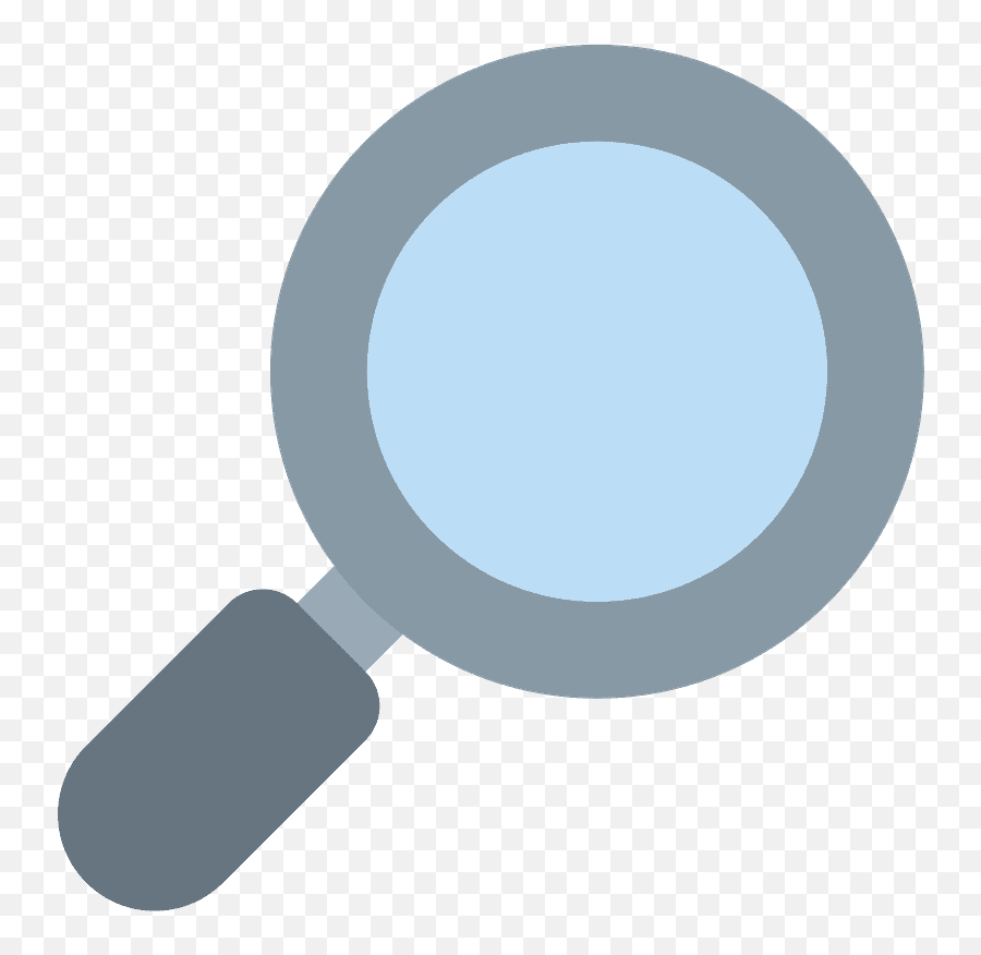 Magnifying Glass Tilted Right Emoji - Magnifying Emoji,Girl Magnifying Glass World Emoji
