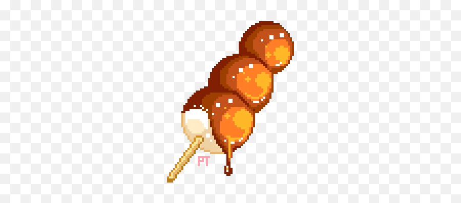 Popular And Trending Dango Stickers - Japanese Food Pixel Png Emoji,Dango Emoji