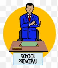 Principal Swanitz Terminated - School Clipart Emoji
