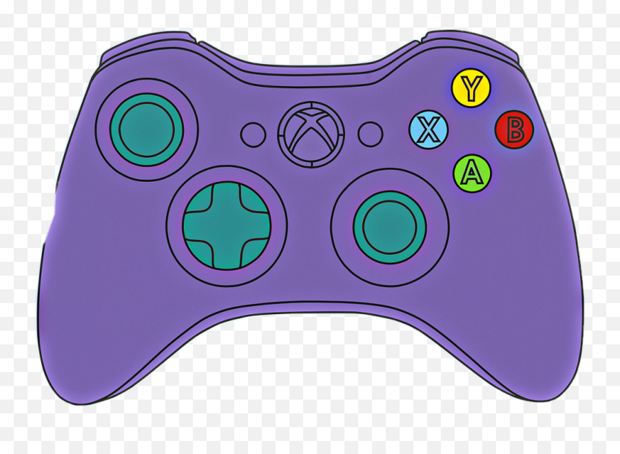 Xbox Game Gaming Controller Playing Freetoedit - Game Controller Emoji,Controller Emoji