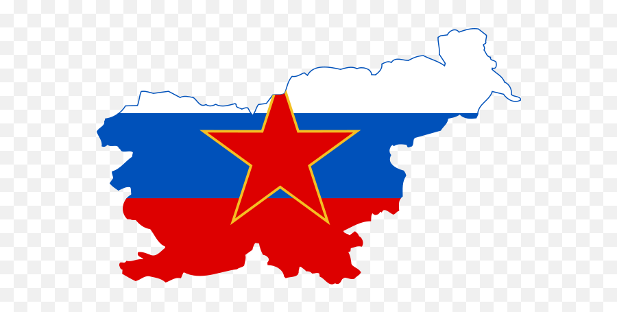 Flag Map Of Sr Slovenia - Slovenia Map And Flag Emoji,Eu Flag Emoji