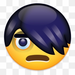 Emoji Jason Morgado Art - Boy Flipping Hair Emoji,Emo Emoji