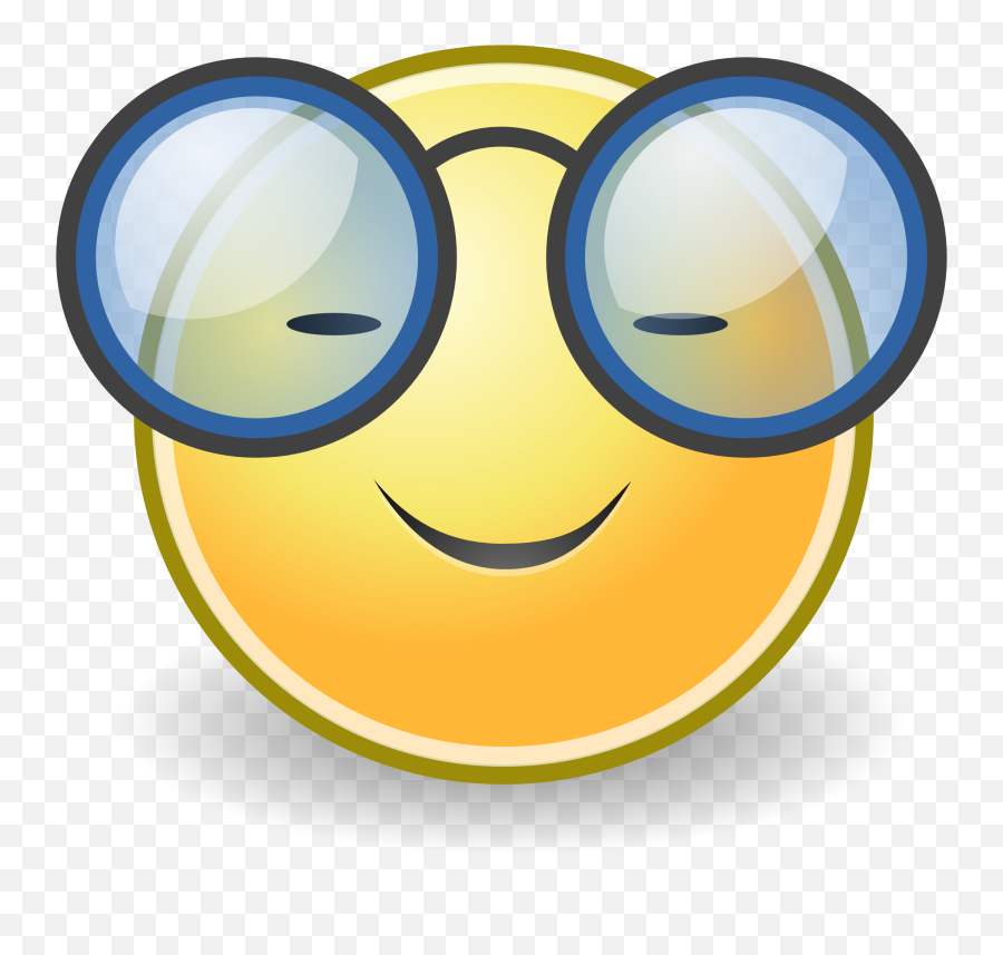 Nerd Smiley - Smiley Face With Goggles Emoji,Nerd Emoji