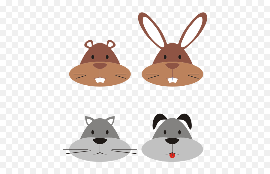 Animal Heads - Zwierzta Clipart Emoji,Emoji Words Game