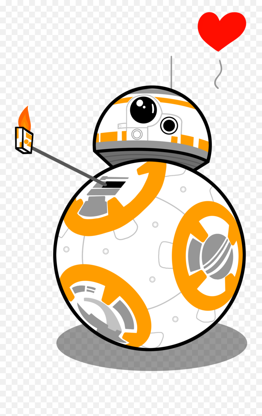 Bb8 Clipart - Bb8 Star Wars Clipart Emoji,Bb8 Emoji