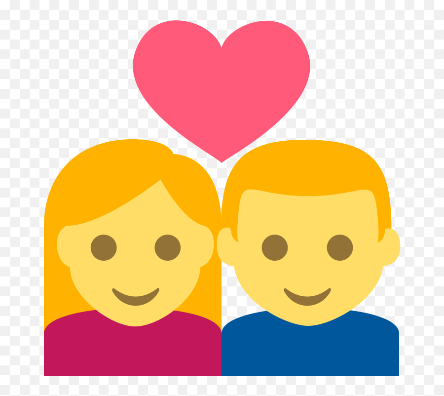 Emojione 1f491 - Couple With Heart Emoji,Heart Emoji Meme