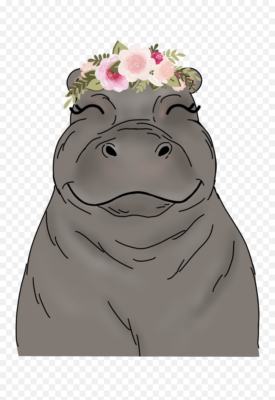 Hippo - Hippo Wallpaper Iphone Emoji,Hippo Emoji